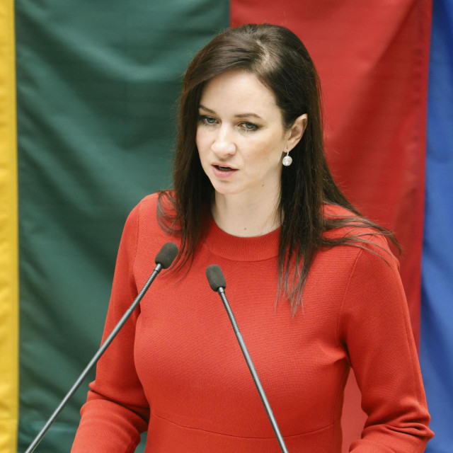 Litavska premijerka Inga Ruginienė