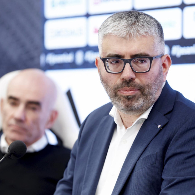 Dva predsjednika splitskog Hajduka - Ljubo Pavasović Visković na čelu je Nadzornog, a Ivan Bilić Upravnog odbora
