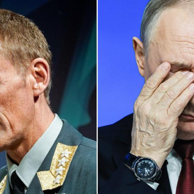 Norveški general Eirik Kristoffersen; Vladimir Putin