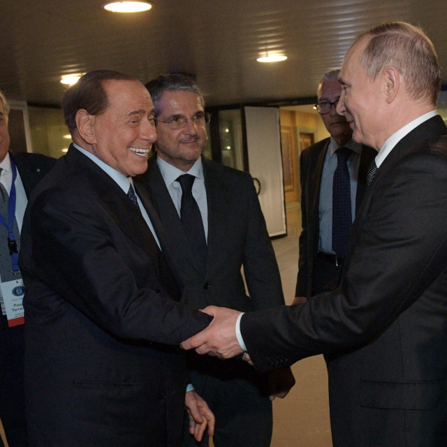 Vladimir Putin i Silvio Berlusconi