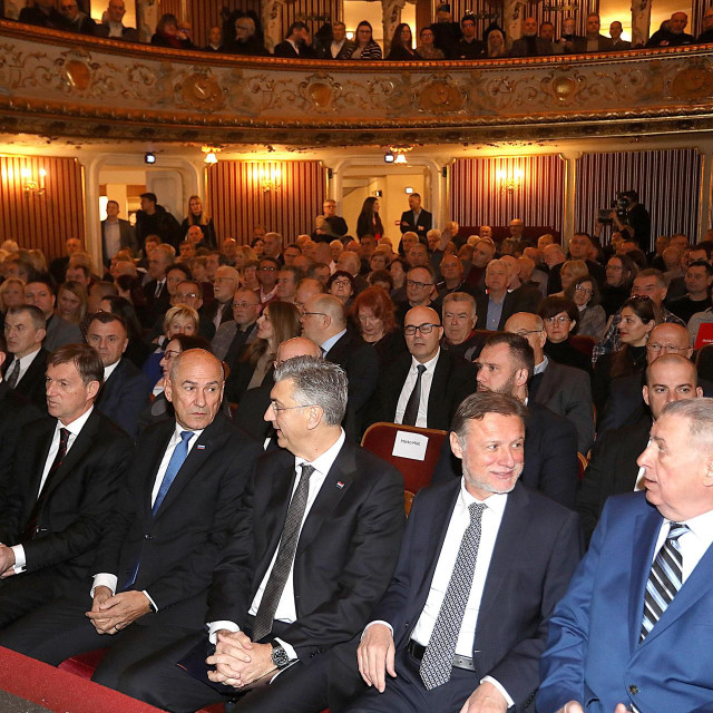 Tomo Medved, Ivan Penava, Janez Janša, Andrej Plenković, Gordan Jandroković i Ante Žužul
