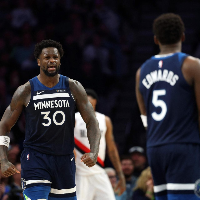 Julius Randle je s 41 poenom za Minnesotu bio najefikasniji igrač večeri