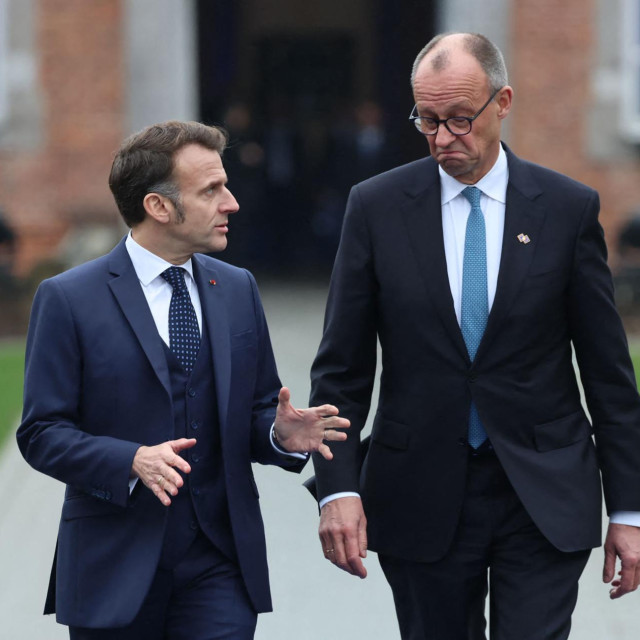 Emmanuel Macron i Friedrich Merz