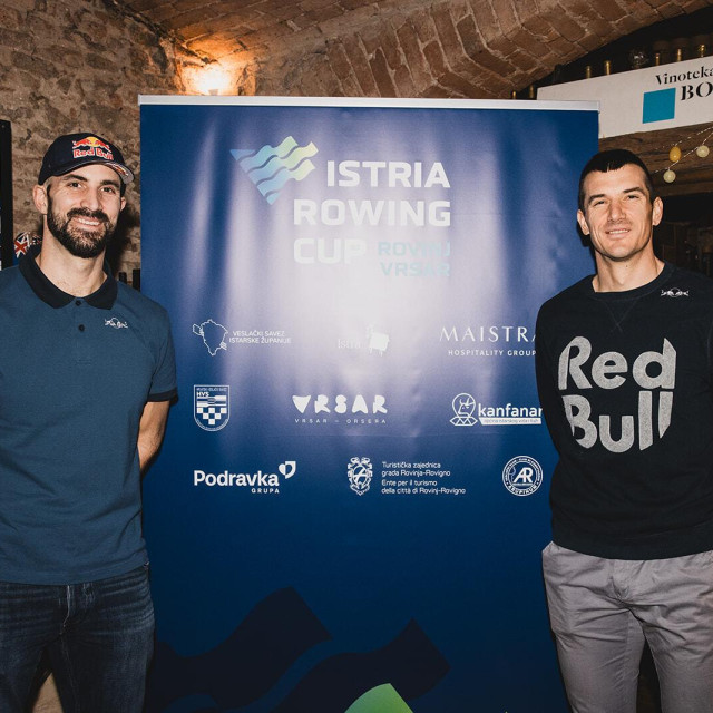 Istria rowing cup 2026. Martin i Valent Sinković
