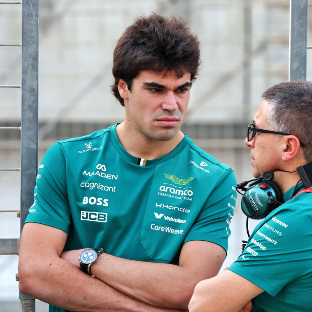 Lance Stroll na predsezonskim testiranjima u Bahreinu 2026.