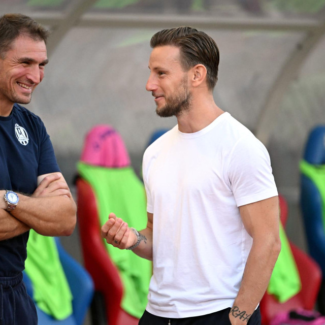 Nikica Jelavić i Ivan Rakitić