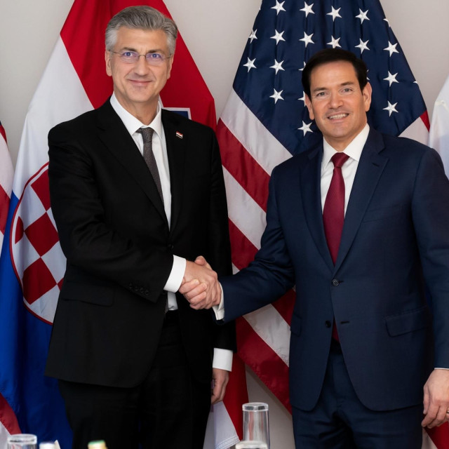 Andrej Plenković i Marco Rubio