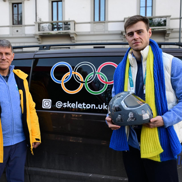 Trener i sportašev otac Mihajlo Heraskevič i Vladislav Heraskevič