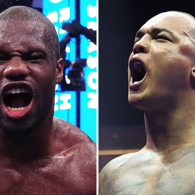 Daniel Dubois (lijevo) vs. Fabio Wardley (desno)