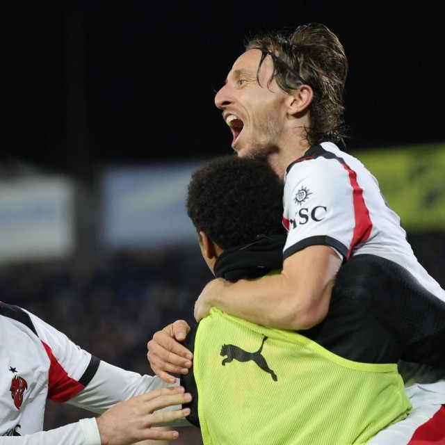Luka Modrić, junak Milanove pobjede