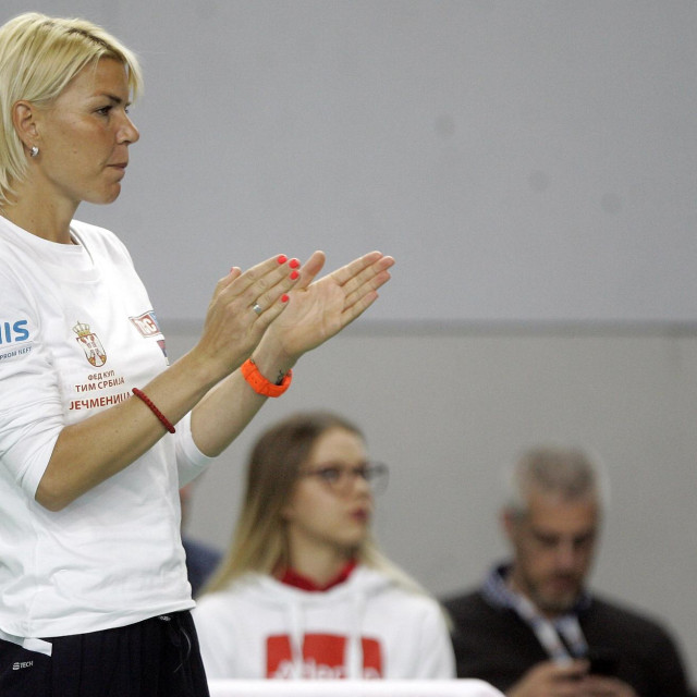 Tatjana Ječmenica bila je izbornica reprezentacije Srbije