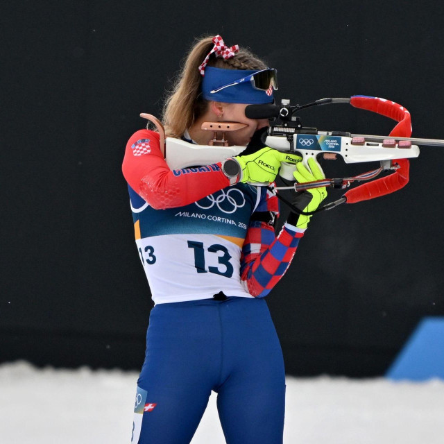 Anika Kožica na ZOI 2026.