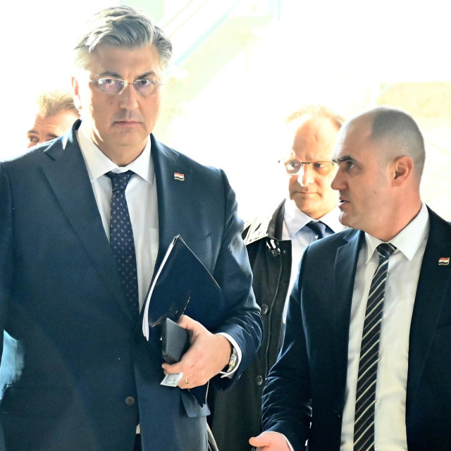 Andrej Plenković i Josip Dabro