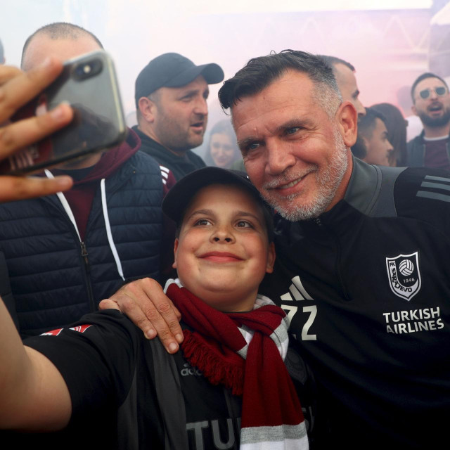 Zoran Zekic s navijačima