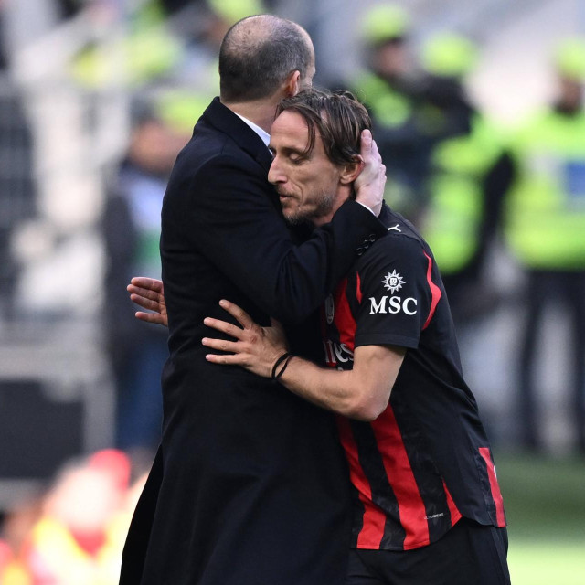 Massimiliano Allegri i Luka Modrić