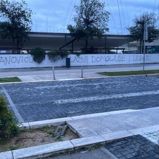 Uvredljivi grafiti u Splitu