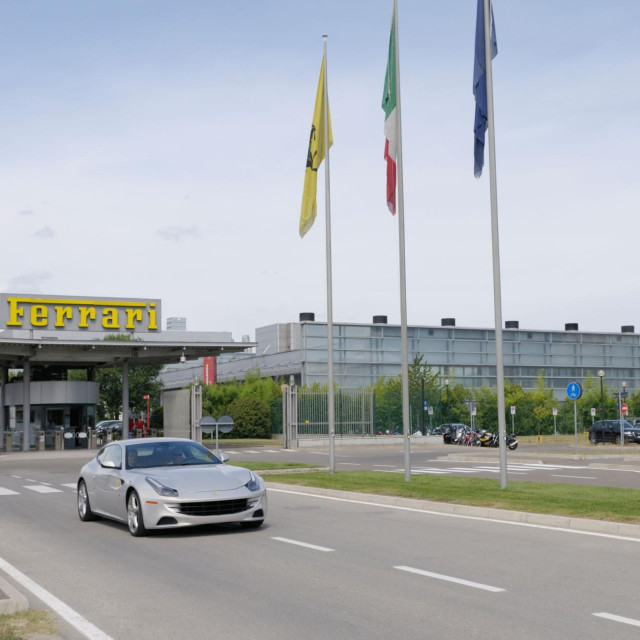 Ferrari tvornica, ilustracija