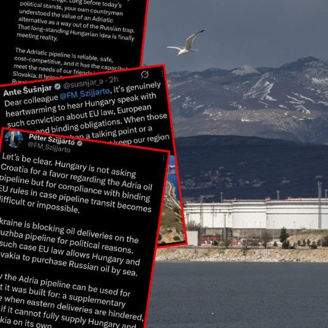 LNG terminal u Omišlju i tweetovi hrvatskog i mađarskog ministra