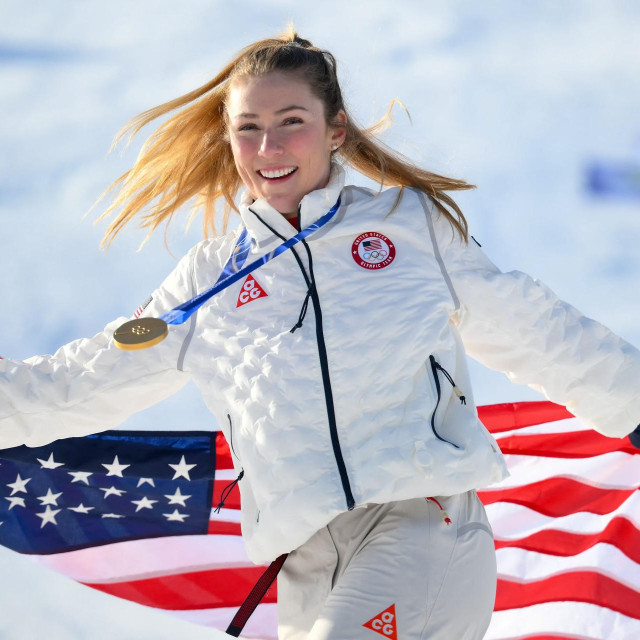 Mikaela Shiffrin slavi svoje drugo olimpijsko zlato u slalomu 