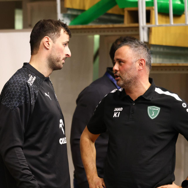 Domagoj Duvnjak i Krešo Ivanković