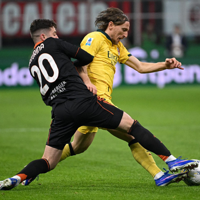Luka Modrić i Martin Baturina