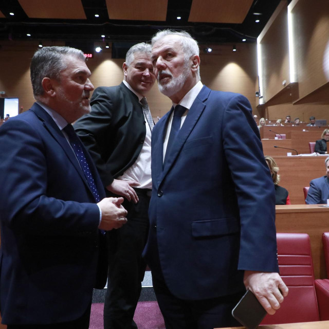 Petar Šimić, Tomislav Klarić i Ante Sanader