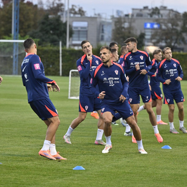 Trening hrvatske reprezentacije