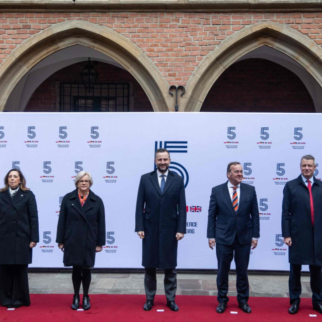 Kaja Kallas, Isabella Rauti, Catherine Vautrin,Wladyslaw Kosiniak-Kamysz, Boris Pistorius