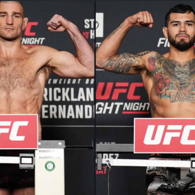 Sean Strickland vs. Anthony Hernandez | UFC Houston