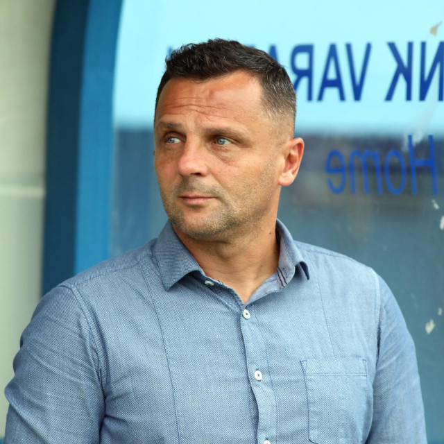 Mario Kovačević u doba kada je bio trener Varaždina
