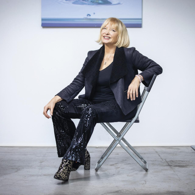 Zagreb, 280126.
Galerija Kranjčar, Kaptol.
Glumica Ksenija Prohaska.