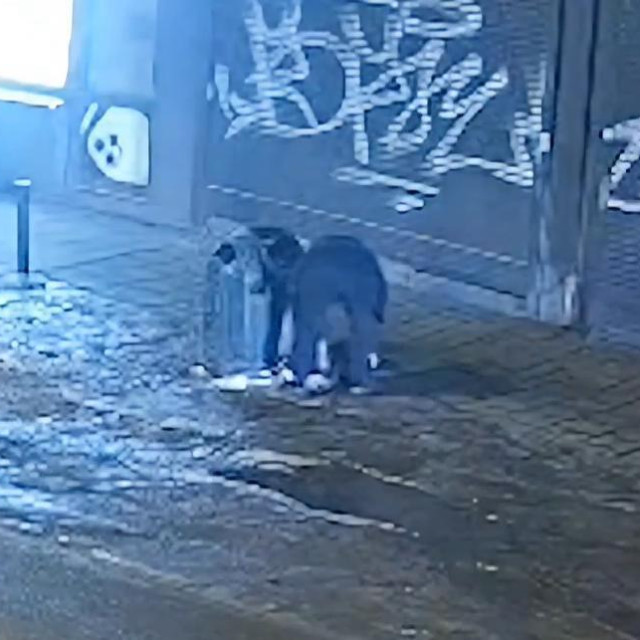 Snimka postavljanja bombe