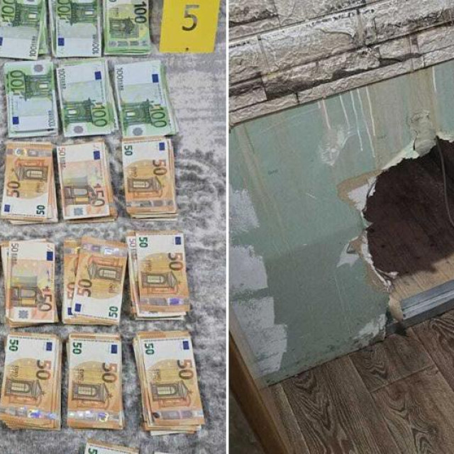 Krađa u Crnoj Gori; mjesto na kojem je R. Đ. sakrila novac