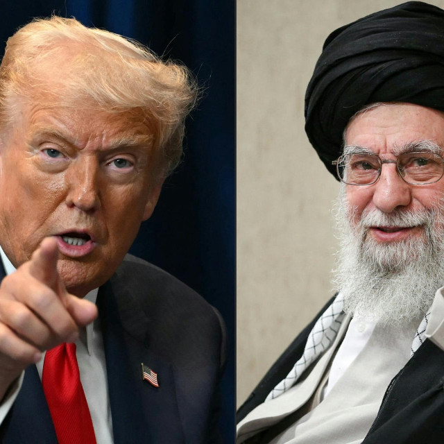 Donald Trump i Ali Hamenei