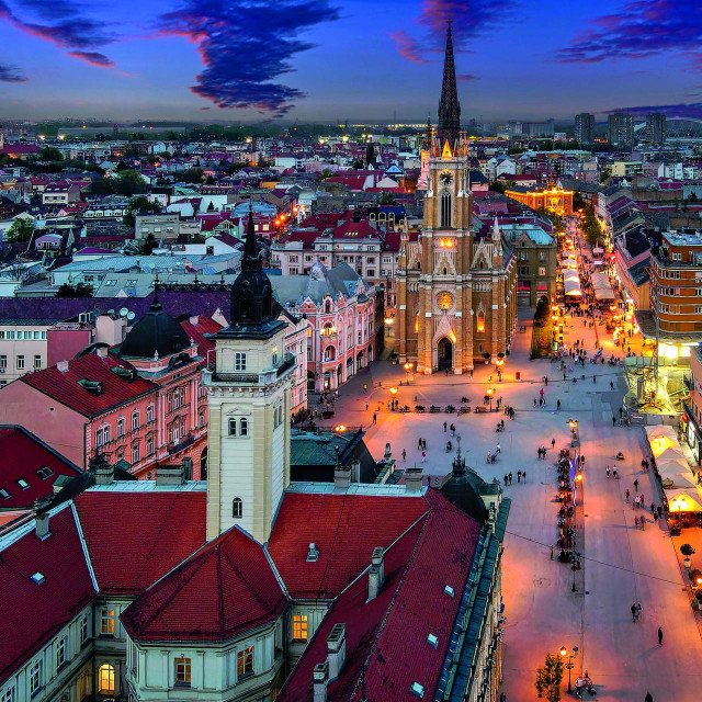 Novi Sad sumrak