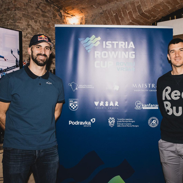 Istria rowing cup 2026. Martin i Valent Sinković