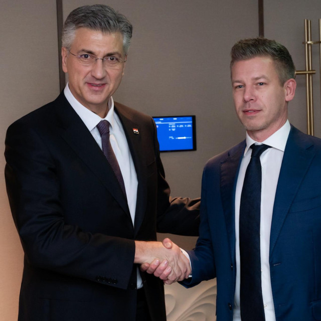 Andrej Plenković i Peter Magyar