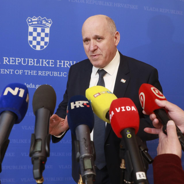 Potpredsjednik Vlade i ministar graditeljstva Branko Bačić