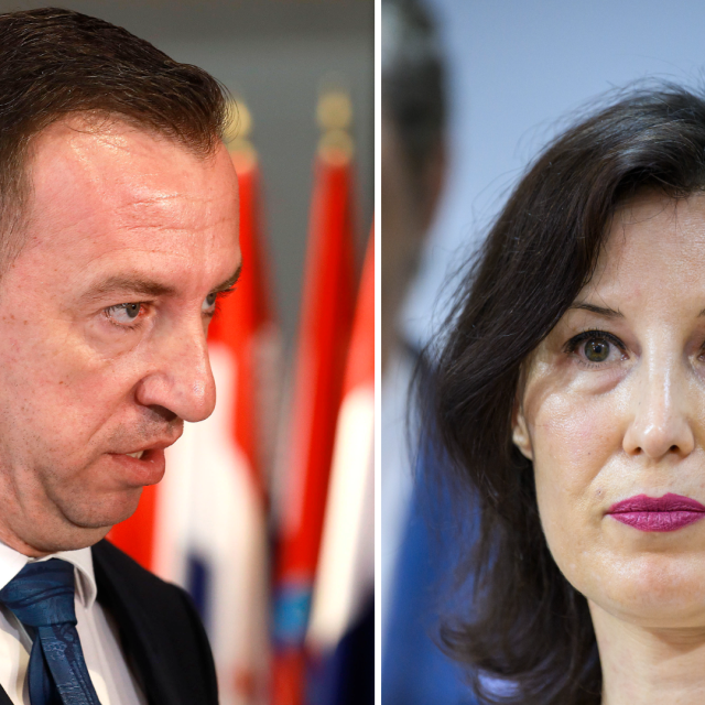 Nikola Mažar i Dalija Orešković