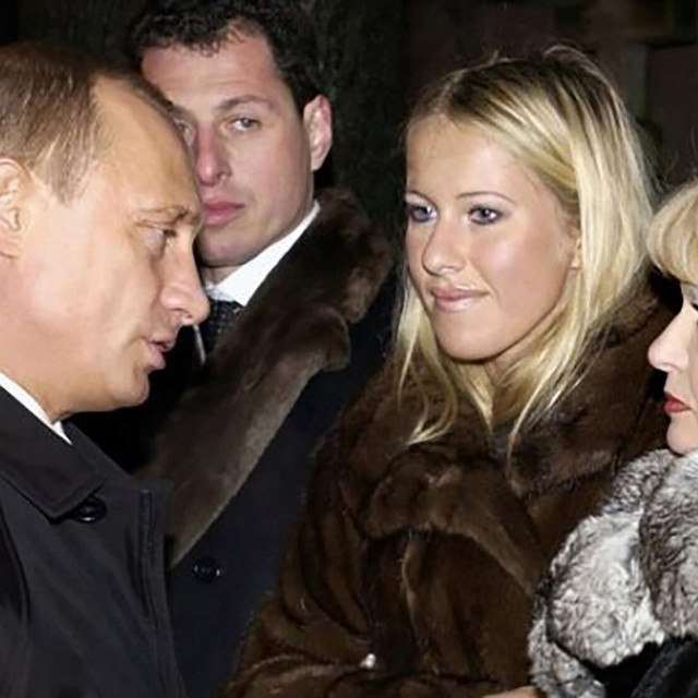 Vladimir Putin i Ksenia Sobčak, arhivska fotografija