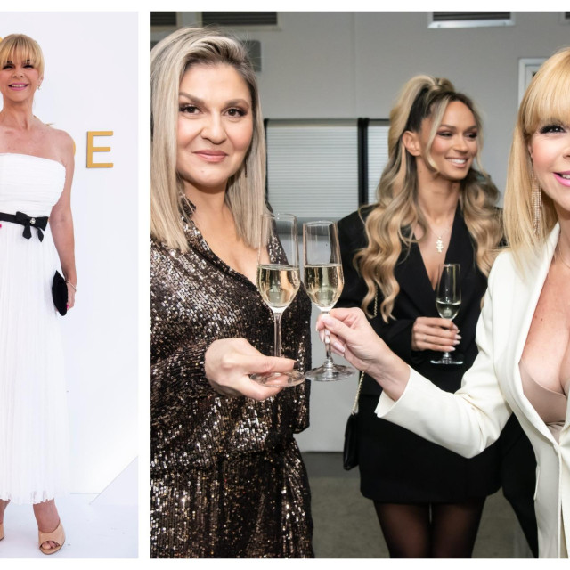 Mila Elegović (na fotografiji desno u društvu splitske kolegice Nives Ivanković)