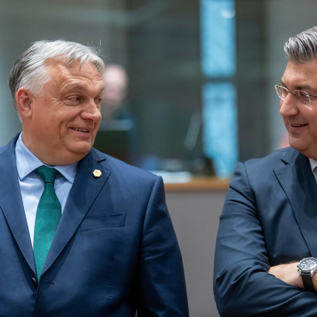 Viktor Orban i Andrej Plenković