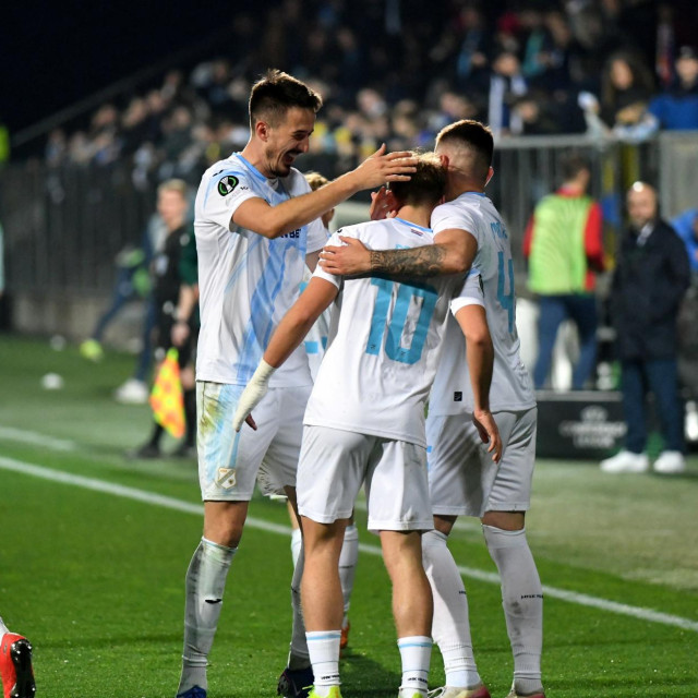 Igrači Rijeke slave pogodak u 3:1 pobjedi nad Omonijom