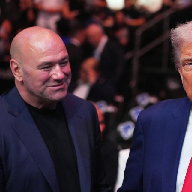 Dana White i Donald Trump