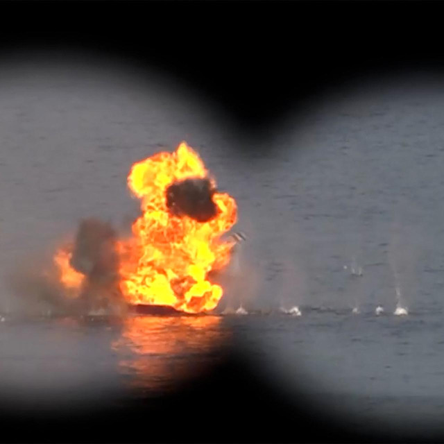 Fotografija koju je objavila Iranska revolucionarna garda