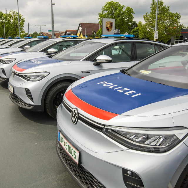 Policijski električni auti u Austriji