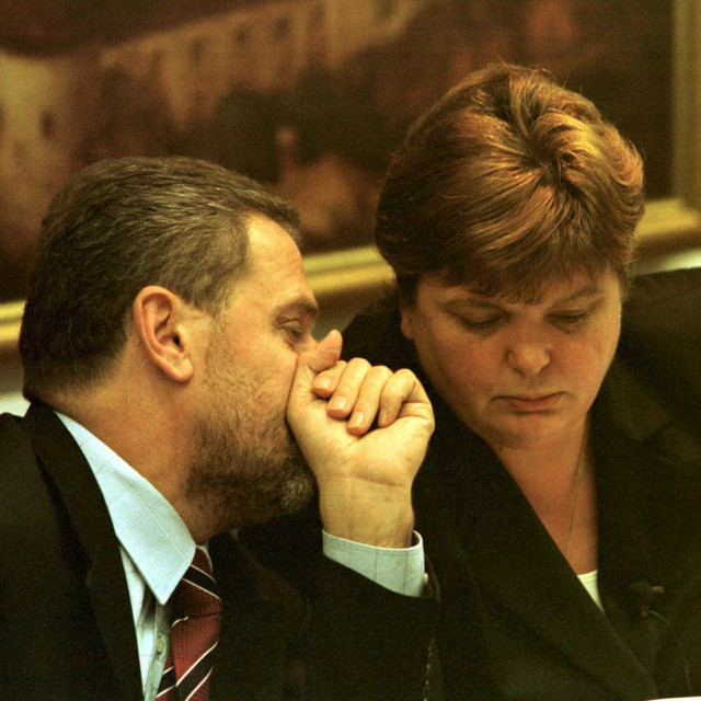 Milan Bandić i Vlasta Pavić