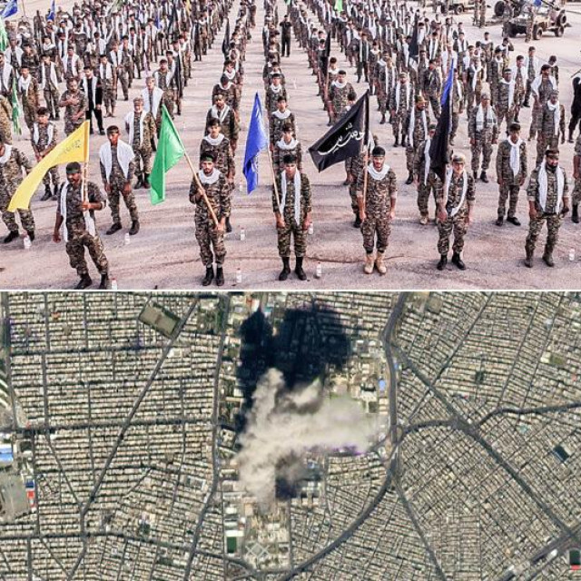 Vlatko Cvrtila; Iranska revolucionarna garda; Teheran iz zraka