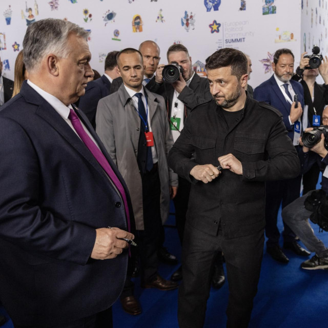 Viktor Orban i Volodimir Zelenski