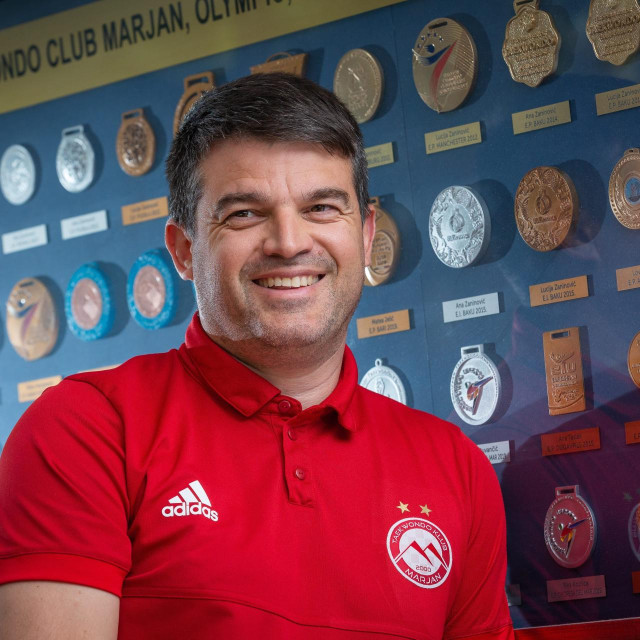 Toni Tomas, osnivač, trener, alfa i omega Taekwondo kluba Marjan